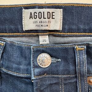 Agolde Blue Denim Jeans size 25